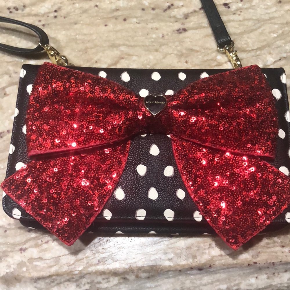 Never used .Betsy Johnson purse